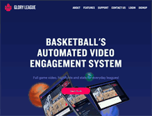 Tablet Screenshot of gloryleague.com